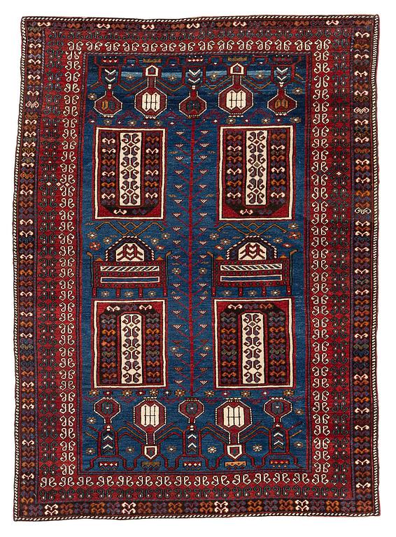 An antique Shirvan rug, southeastern Caucasus, c. 170 x 119 cm.