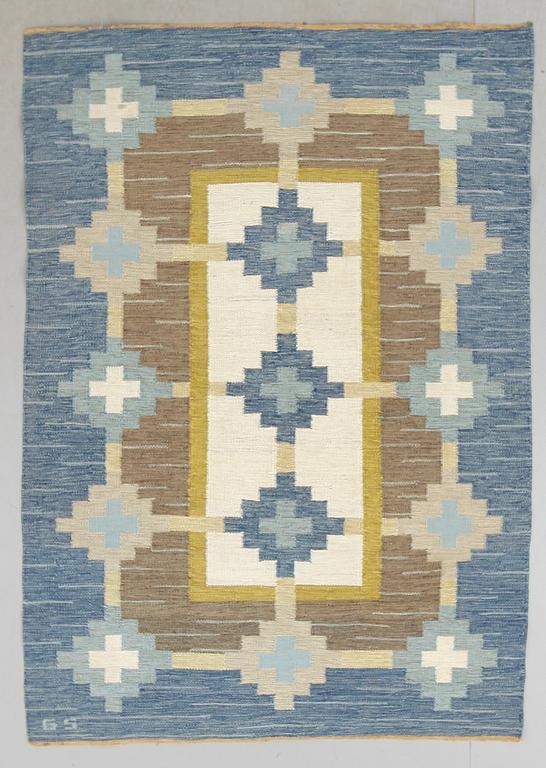 MATTA, rölakan, signerad GS, 1900-talets andra hälft. Ca 200 x 142 cm.
