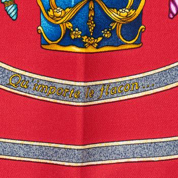 Hermès, scarf, "Qu'importe le flacon".