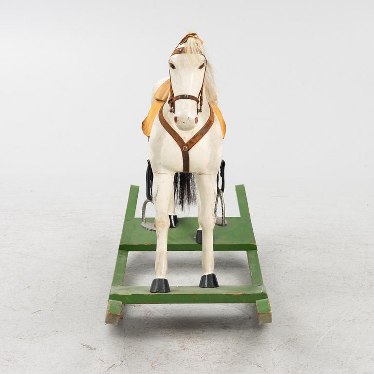 Gunghäst, tidigt 1900-tal.