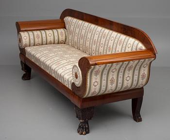 SOFFA, biedermeier, 1800-talets mitt.