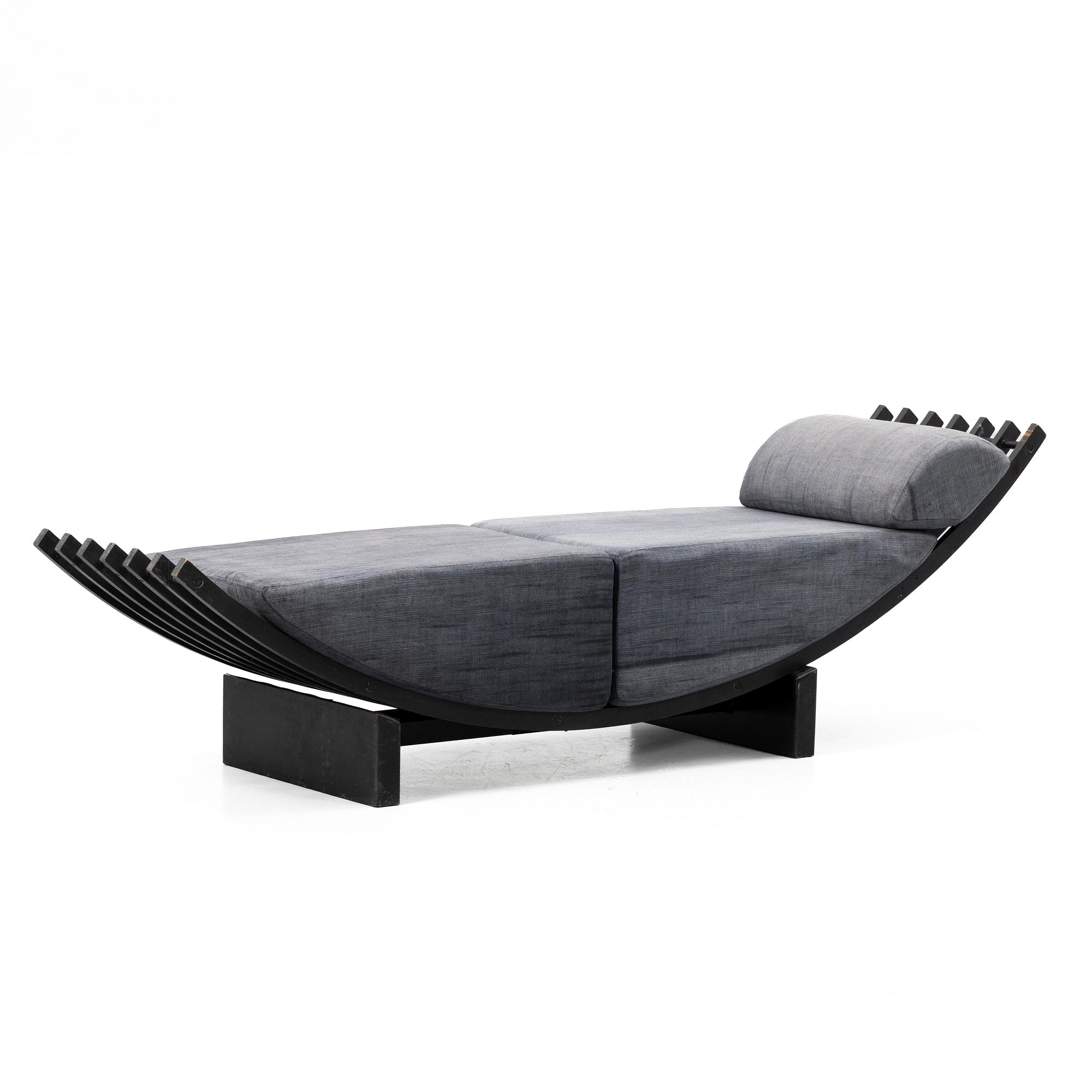 Jonas Bohlin, Daybed, “Concav”, Källemo, late 20th century.