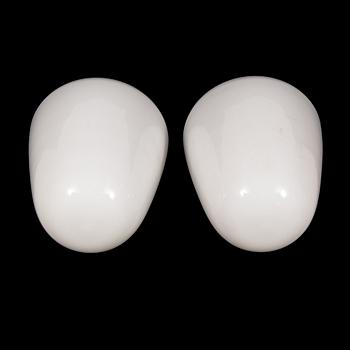 Paavo Tynell, a pair of mid-20th century '2048' ceiling lamps for Idman.