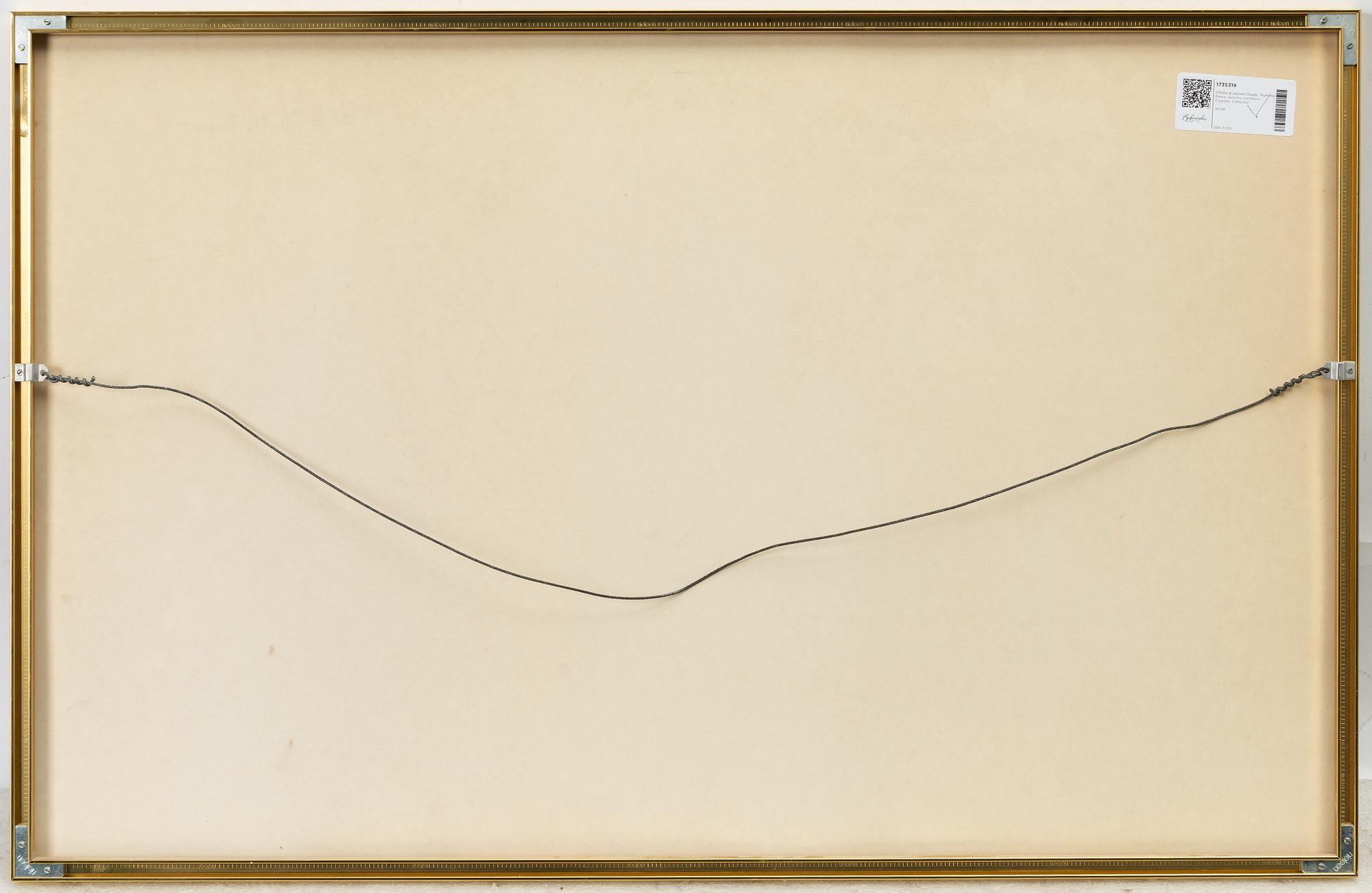 Christo & Jeanne-Claude, "Running Fence, Sonoma and Marin Counties, California".