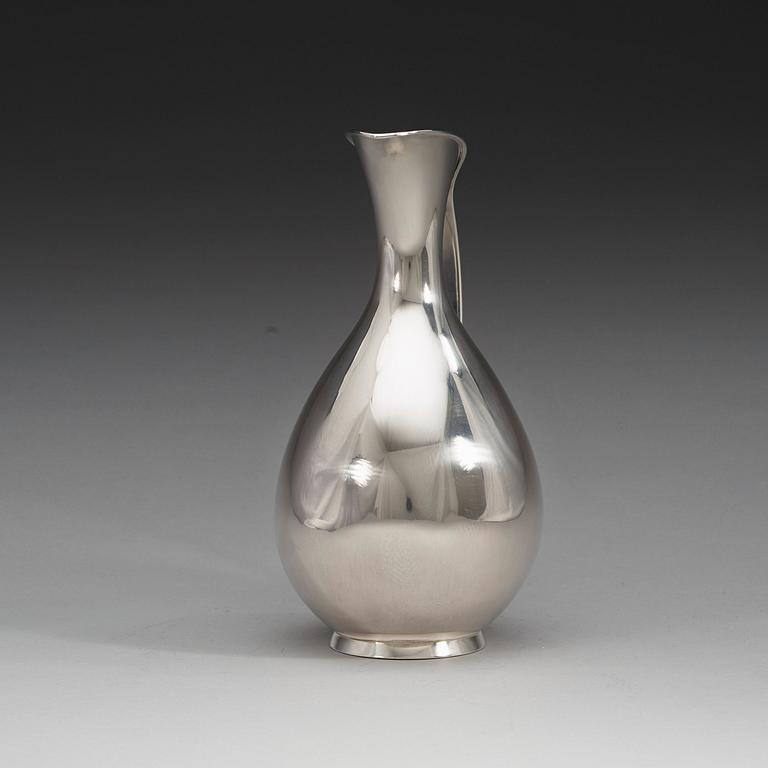 A Kay Fisker sterling pitcher, Anton Michelsen, Copenhagen, Denmark 1937.