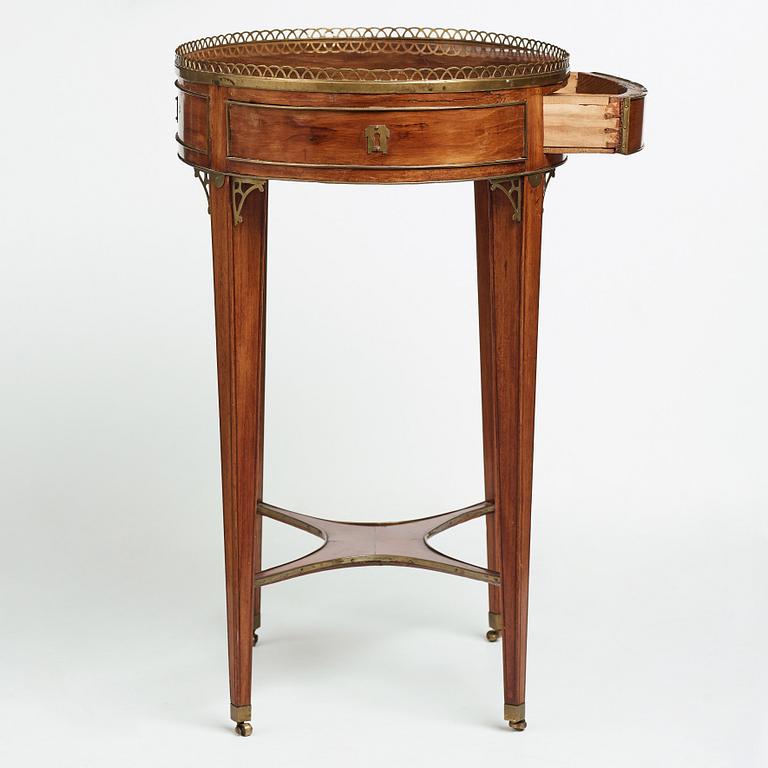 A late Gustavian table, late 18th century.