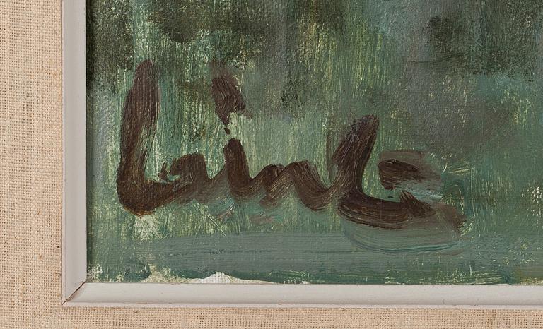 Olavi Laine, oil on canvas, signed.