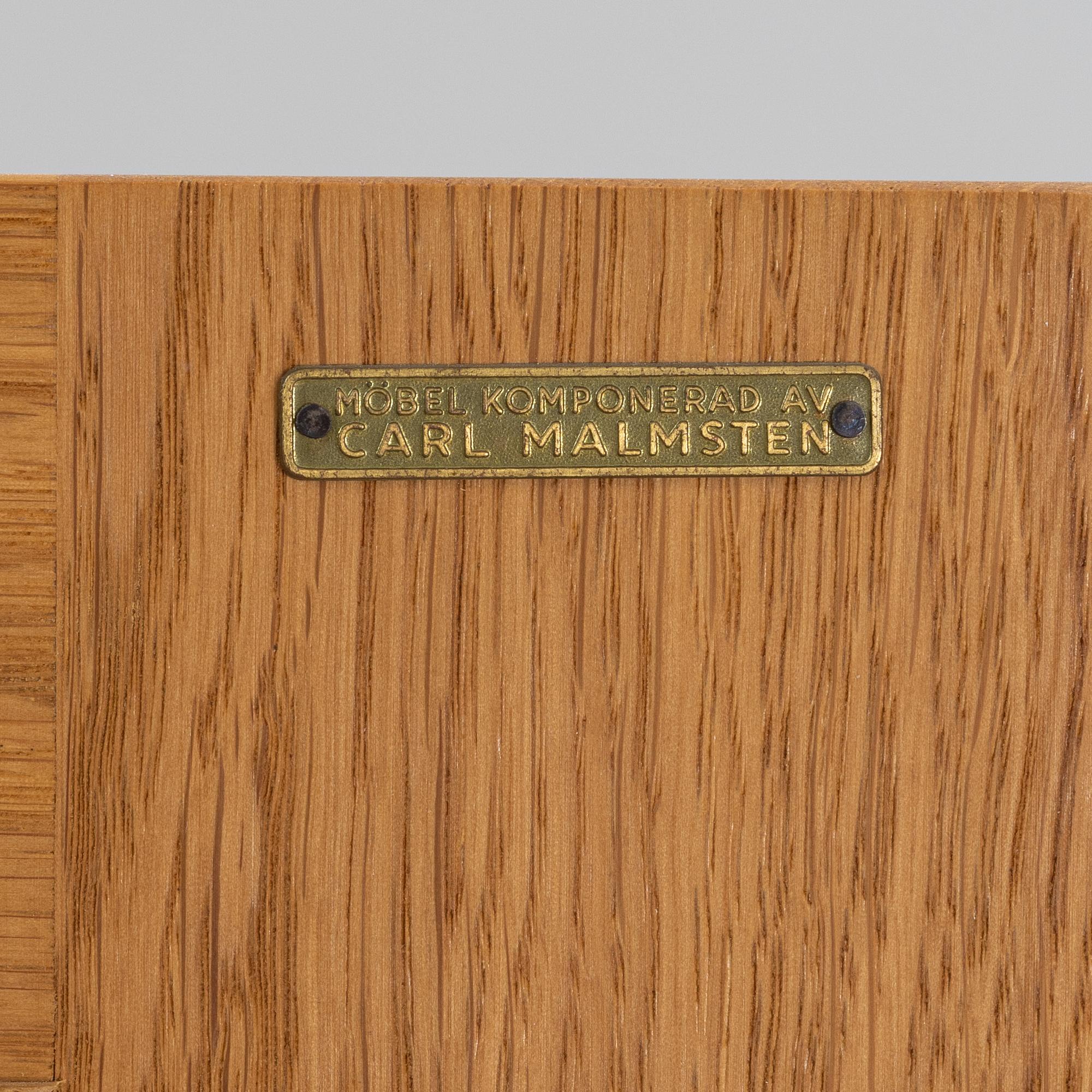Carl Malmsten, skåp, "Calmare Nyckel", 1900-talets andra hälft.