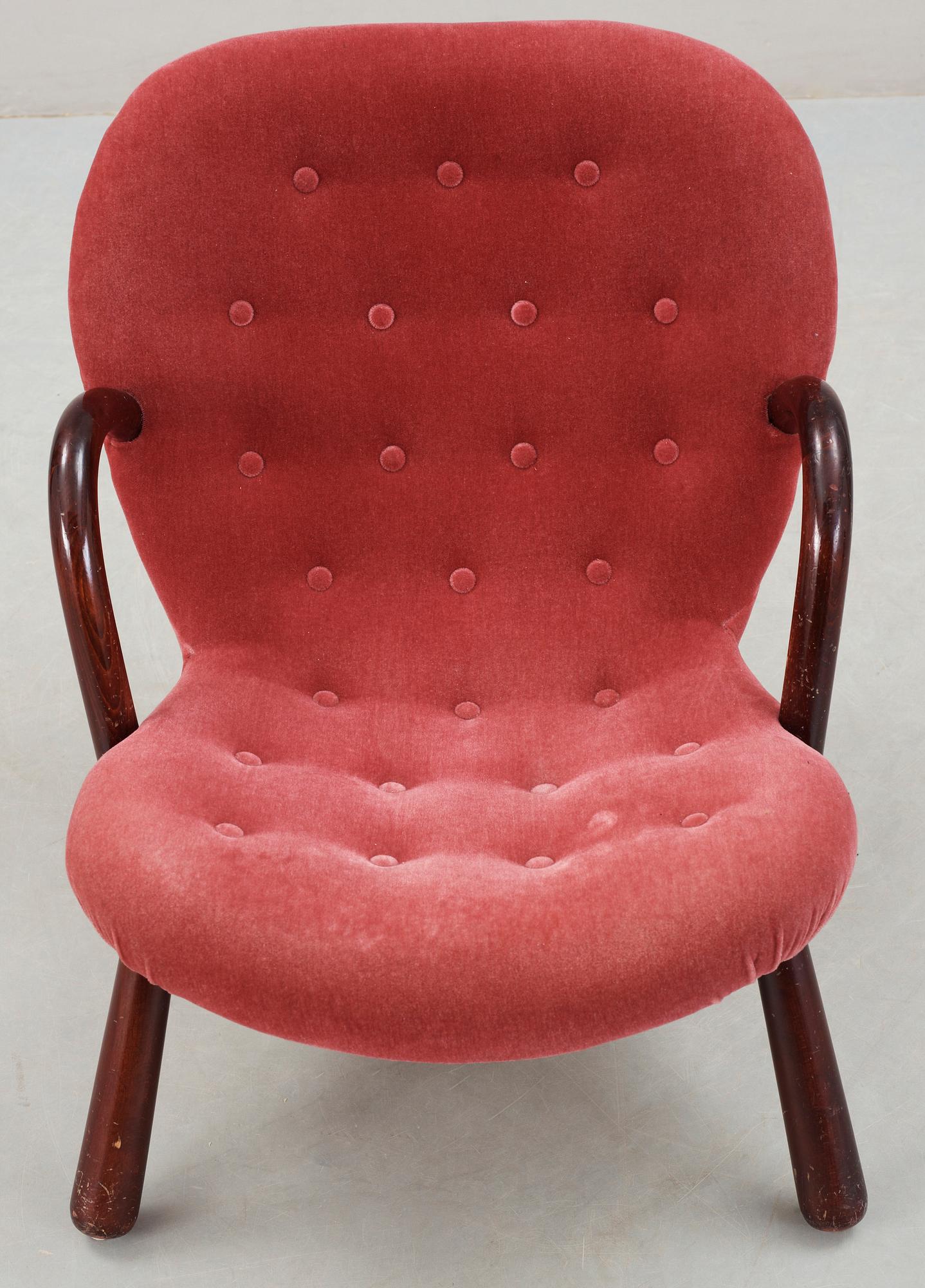 A Martin Olsen easy chair, probably by Vik & Blindheim, Norway, 1950's.