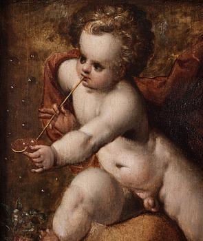 Hendrick Goltzius Follower of, Allegory of Transience.