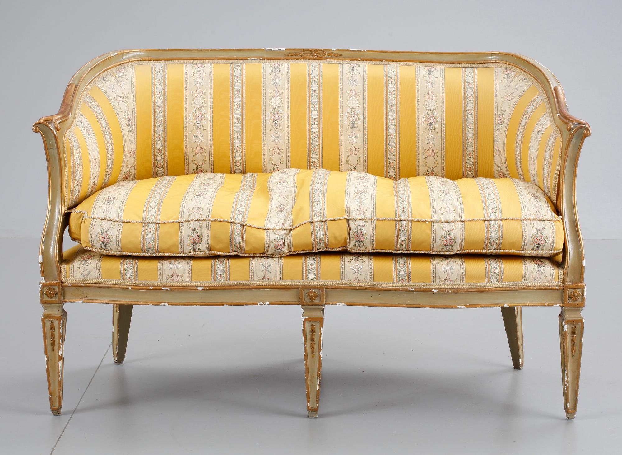 SOFFA. Troligen Italien 1700-tal.