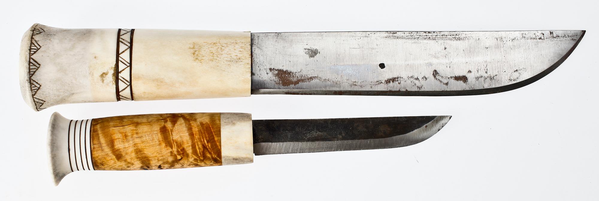 SAMEKNIVAR, 5 st, några sign, bla Thore Sunna.