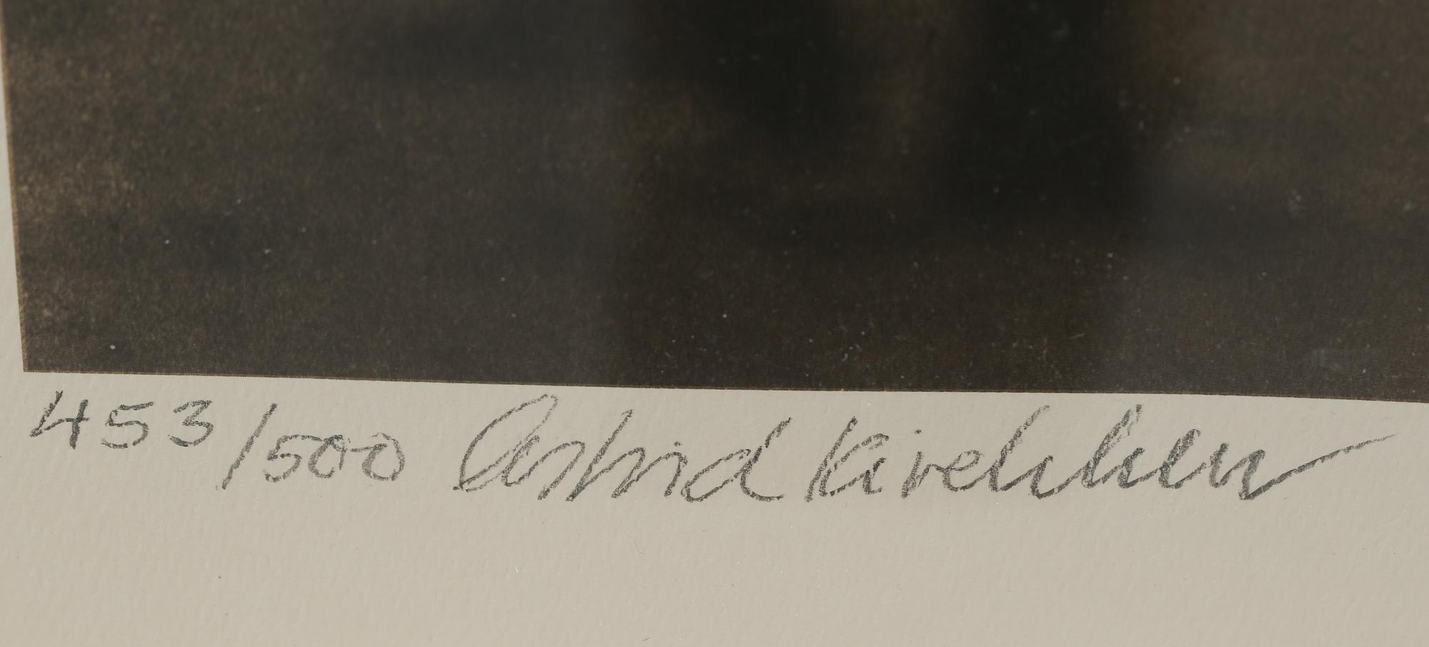 ASTRID KIRCHHERR, litografi, signerad, numrerad 453/500.
