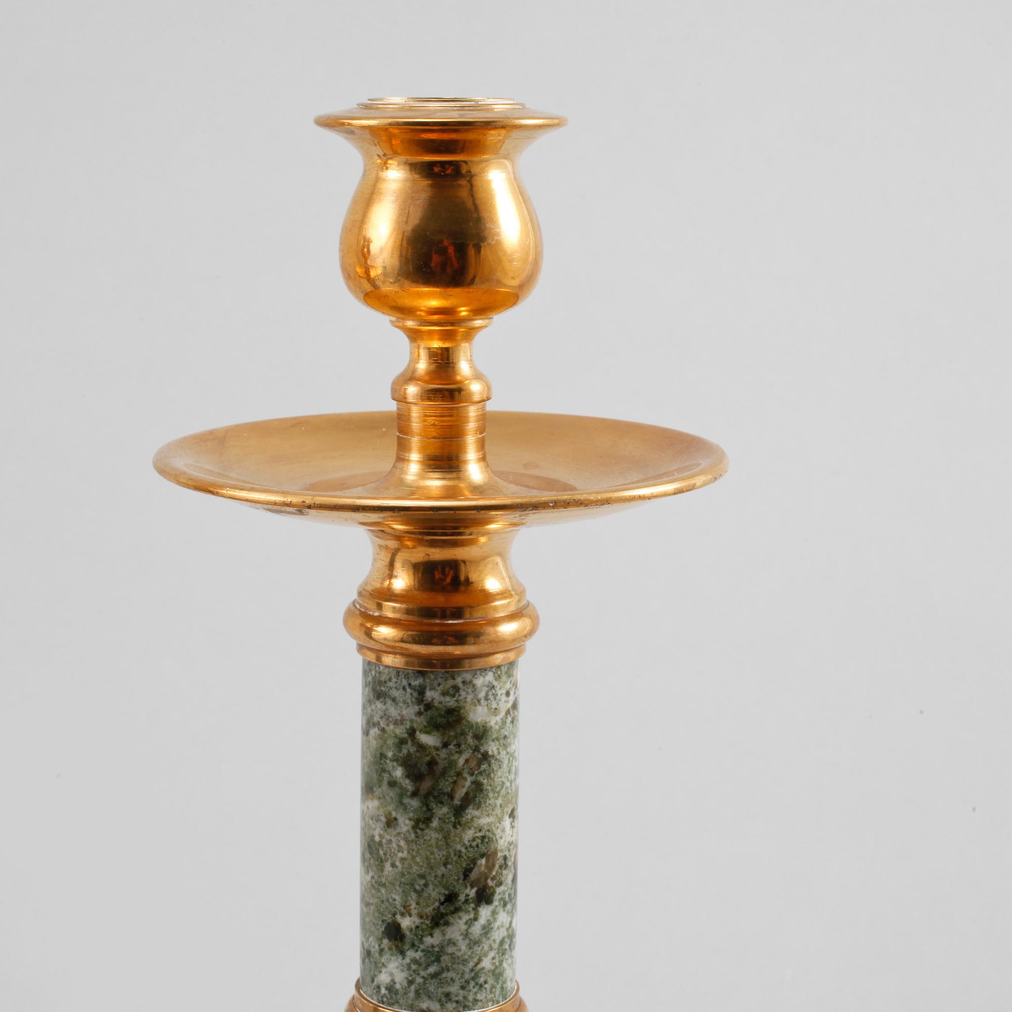 LJUSSTAKAR, ett par, 1900-tal.