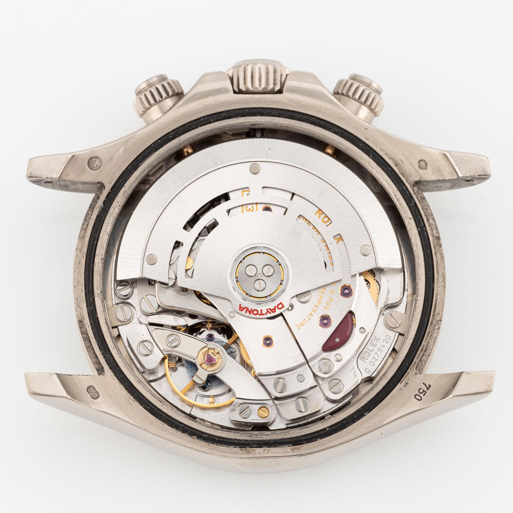 Rolex, Cosmograph, Daytona, "White Arabic Panda Dial", chronograph, ca 2007.