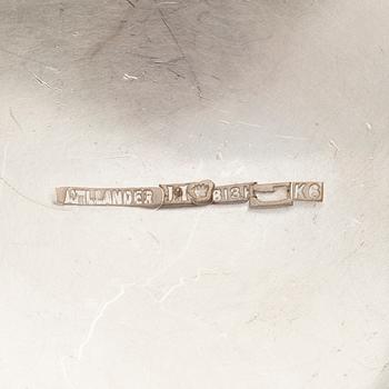 KAFFESERVIS, 3 delar, silver, A. Tillander, Helsingfors 1939. Sammanlagd vikt ca 1600 g.