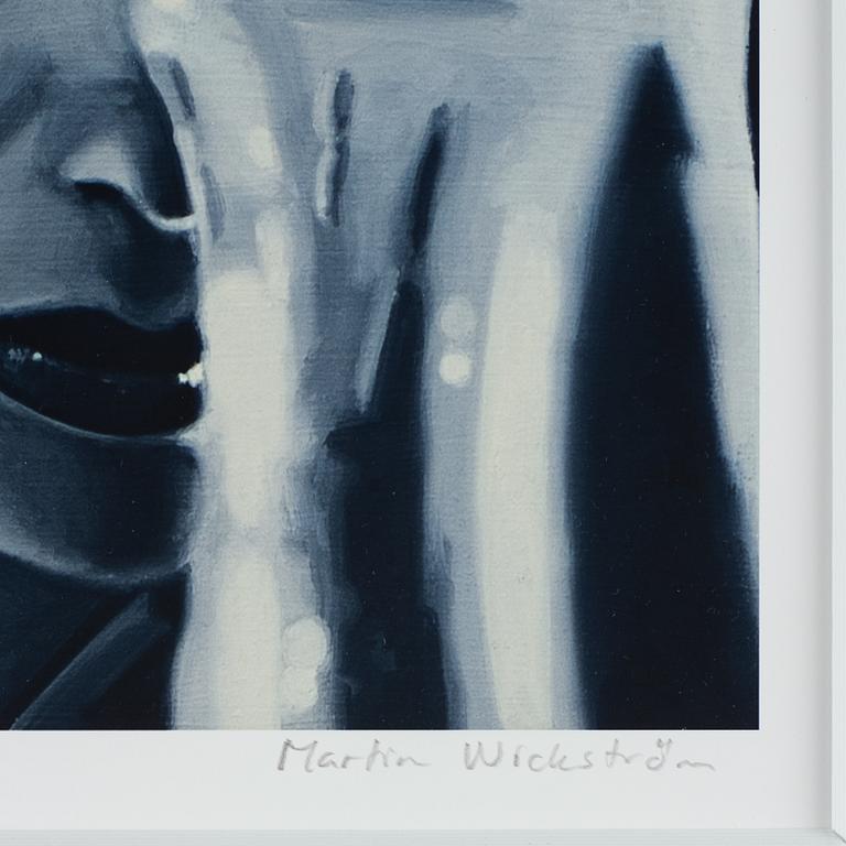 Martin Wickström, giclée, signerad och numrerad 26/30.