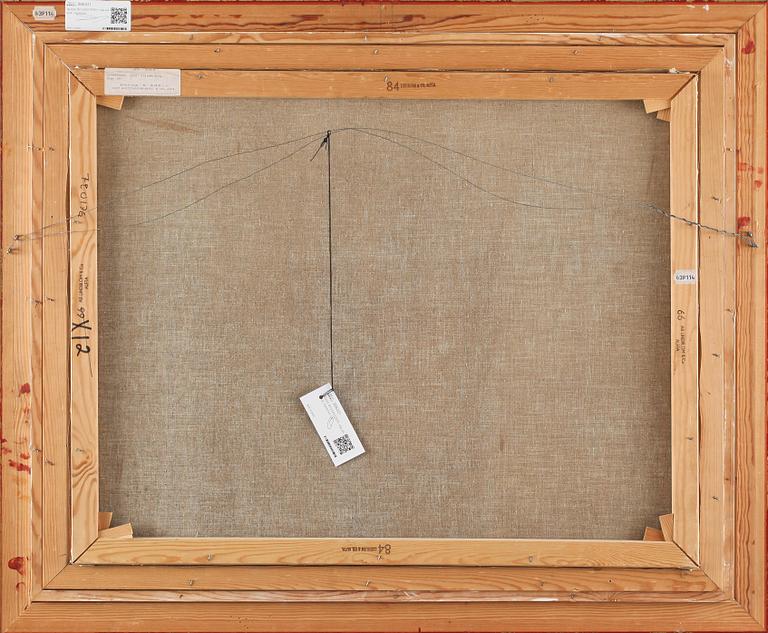 HUGO ÖFVERSTRÖM, olja på duk, signerad.