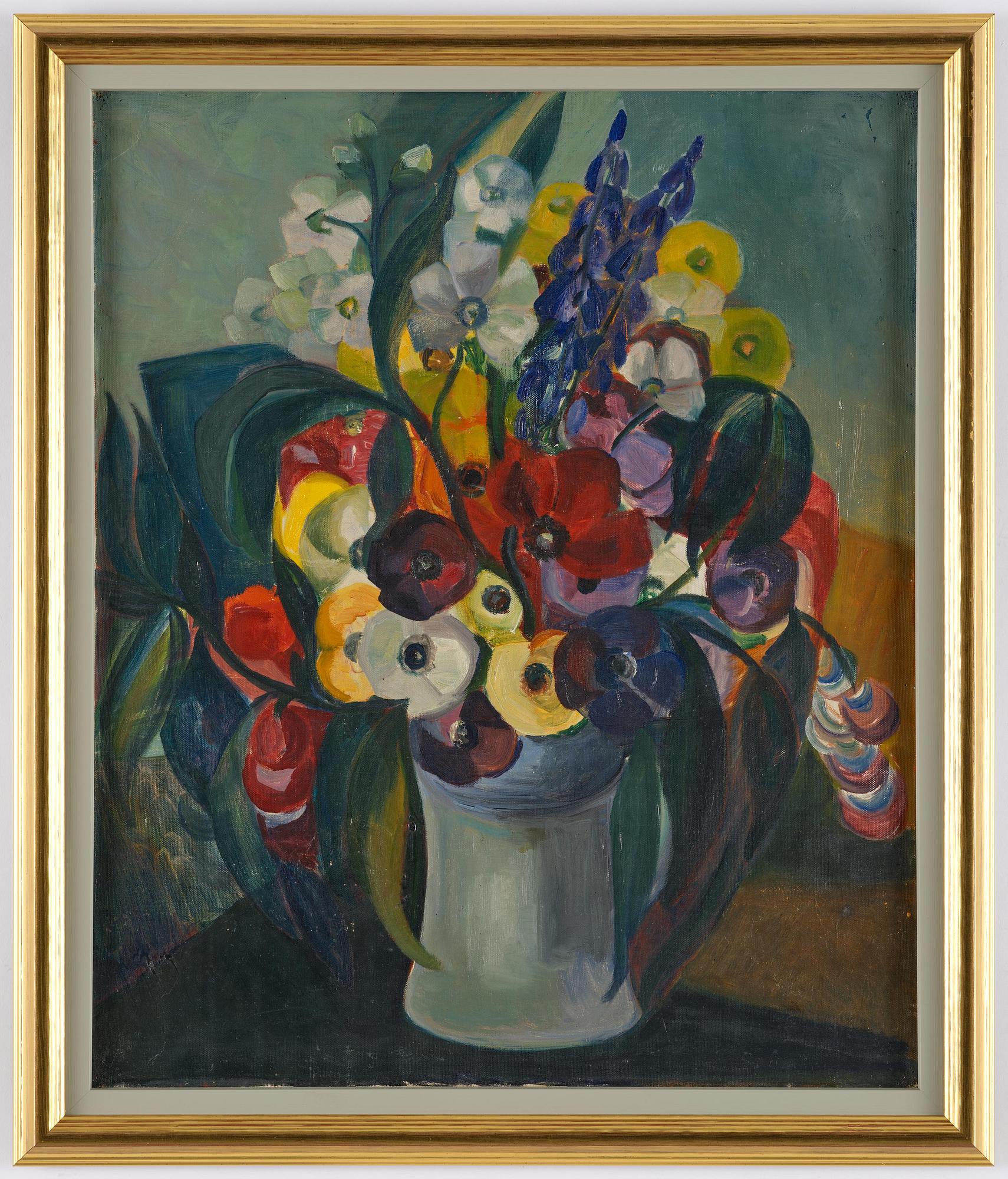 Elsa Ström-Ciacelli, Floral splendour in a vase.