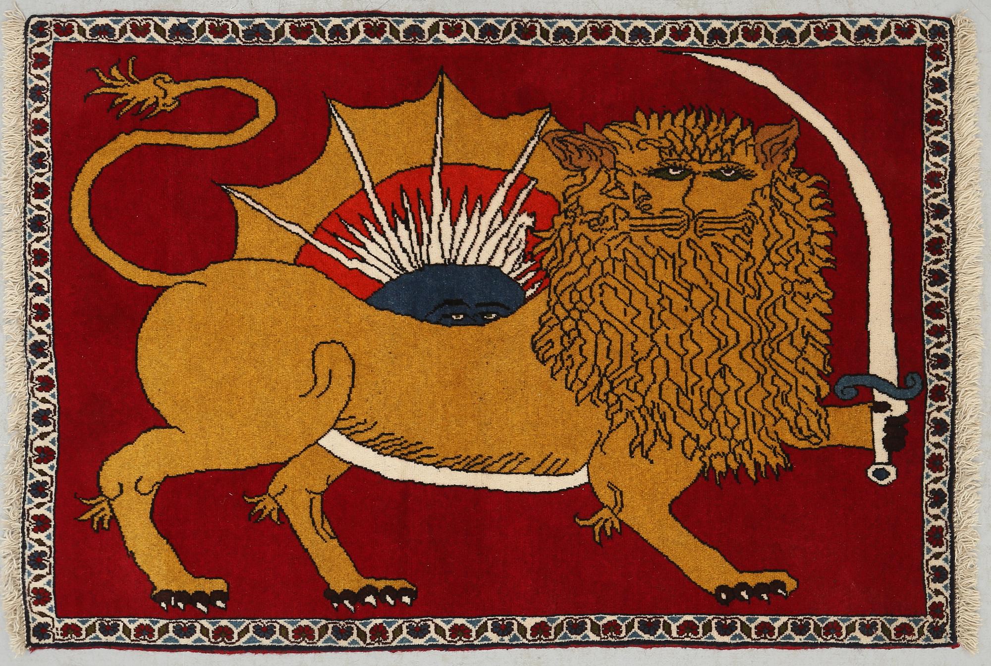 MATTA, gabbeh, modern tillverkning, 145 x 100 cm.