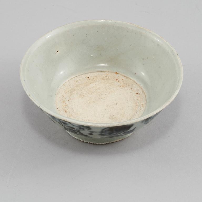 SKÅL, porslin, Kina, Ming (1368-1644).