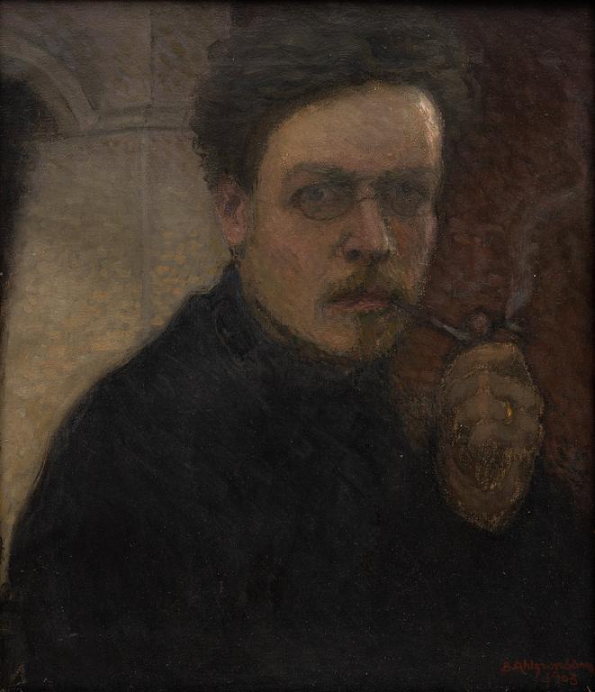 Björn Ahlgrensson, Selfportrait.