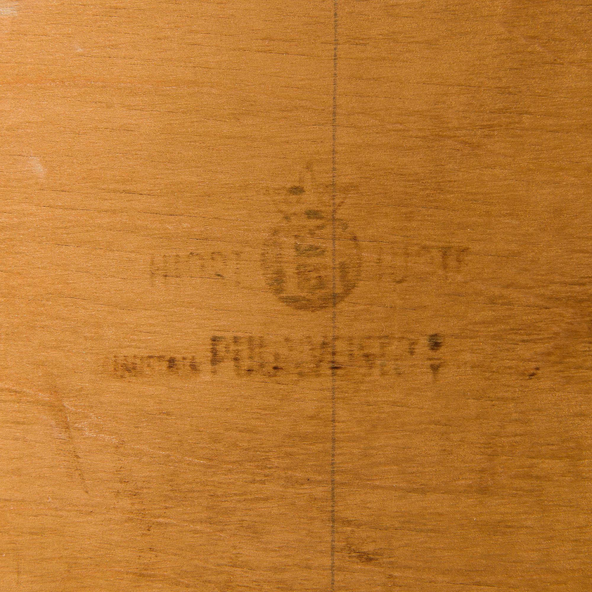 Carl Gustaf Hiort af Ornäs, a mid-1940's cabinet for Hiort Tuote Puunveisto.