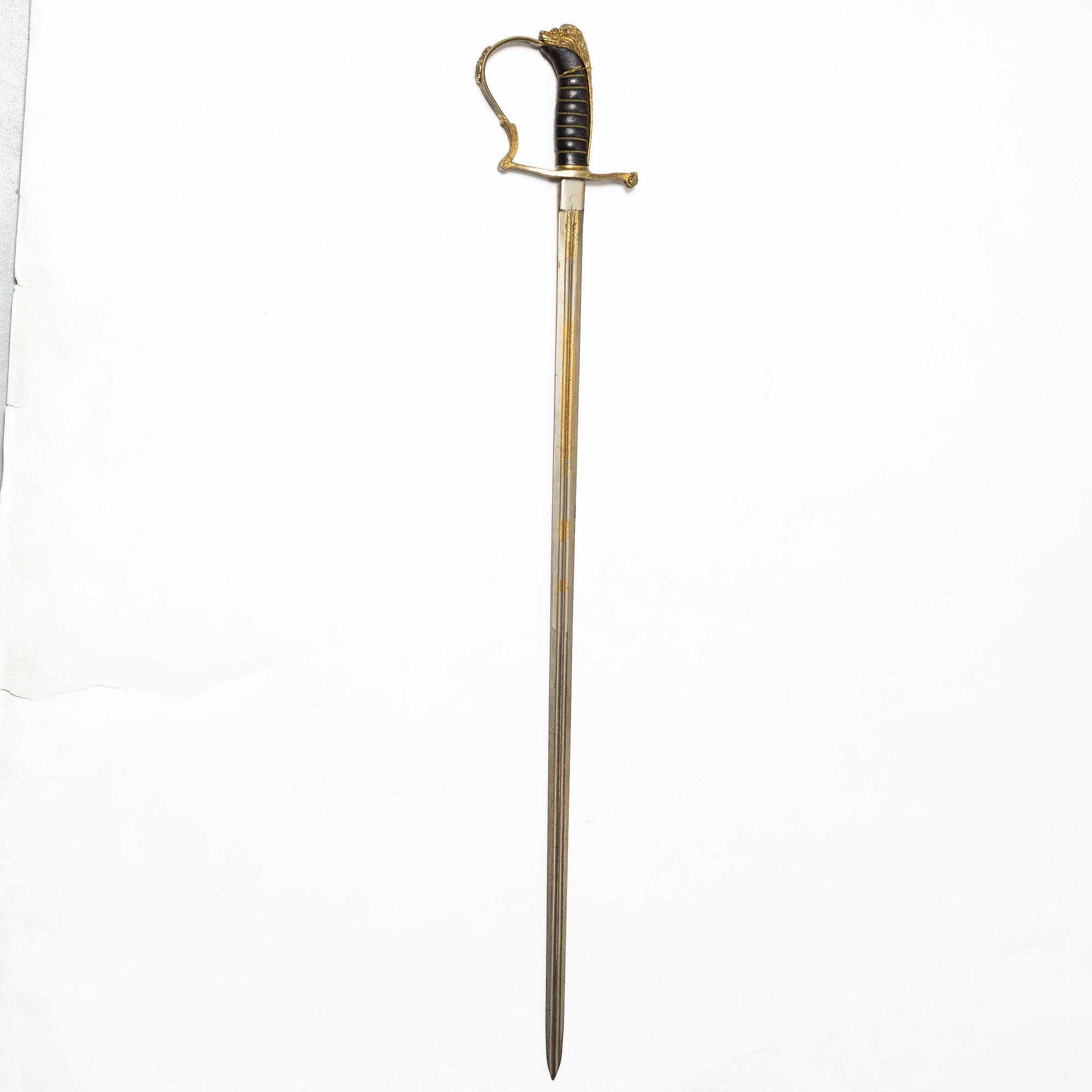 Värja, svensk m/1899 för infanteriofficer.