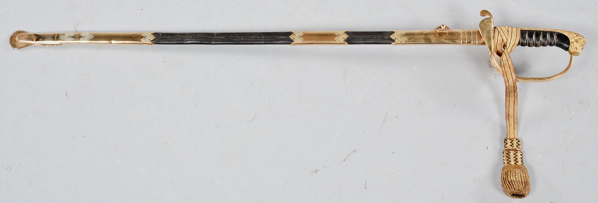 SJÖOFFICERSSABEL, m/1915.