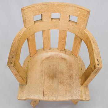 Skrivbordsstol, omkring 1900.