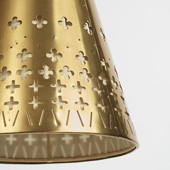 Einar Bäckströms Metallvarufabrik, a model "5416" ceiling lamp, Malmö, Sweden, 1950's.