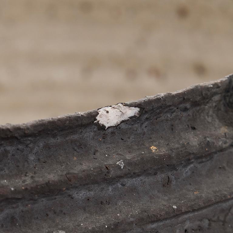 Raija Tuumi, malja, samotti, signeerattu RT ARABIA 1965.