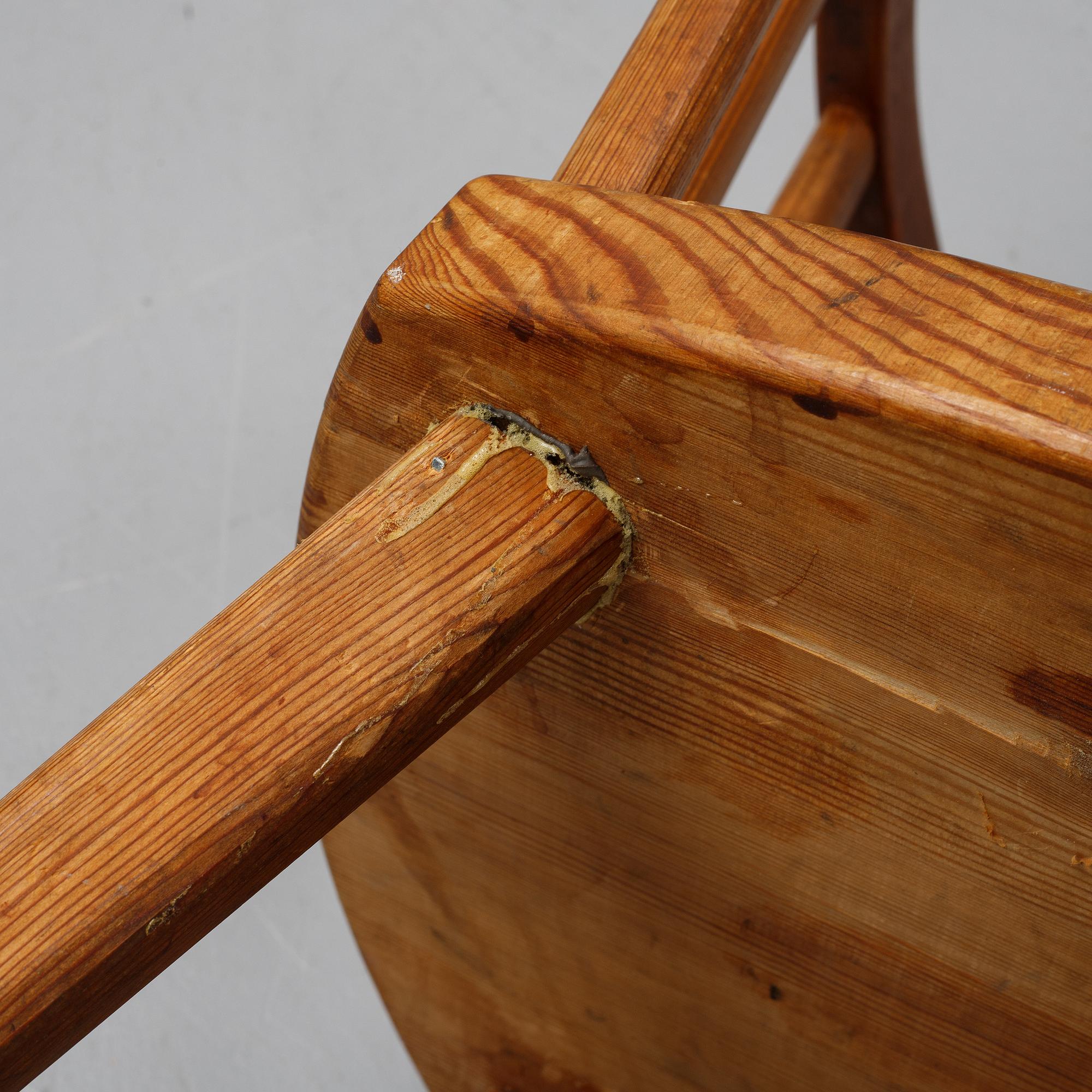 Axel Einar Hjorth, stolar 6 st "Utö", Nordiska Kompaniet.