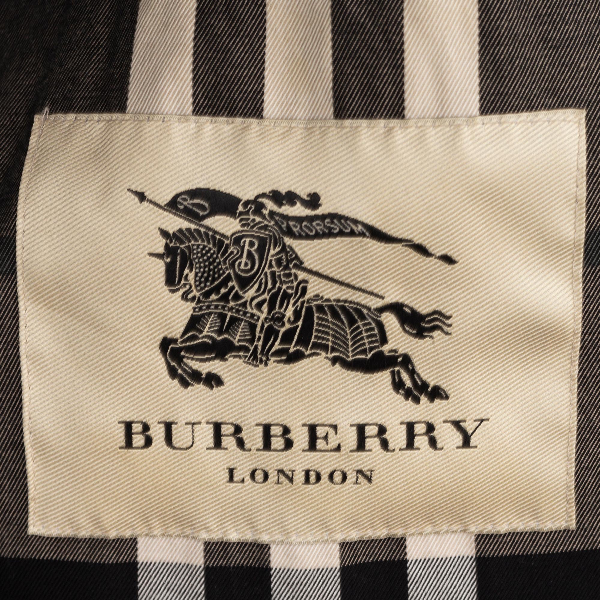 BURBERRY, a cotton trench coat, size 38. 2015.