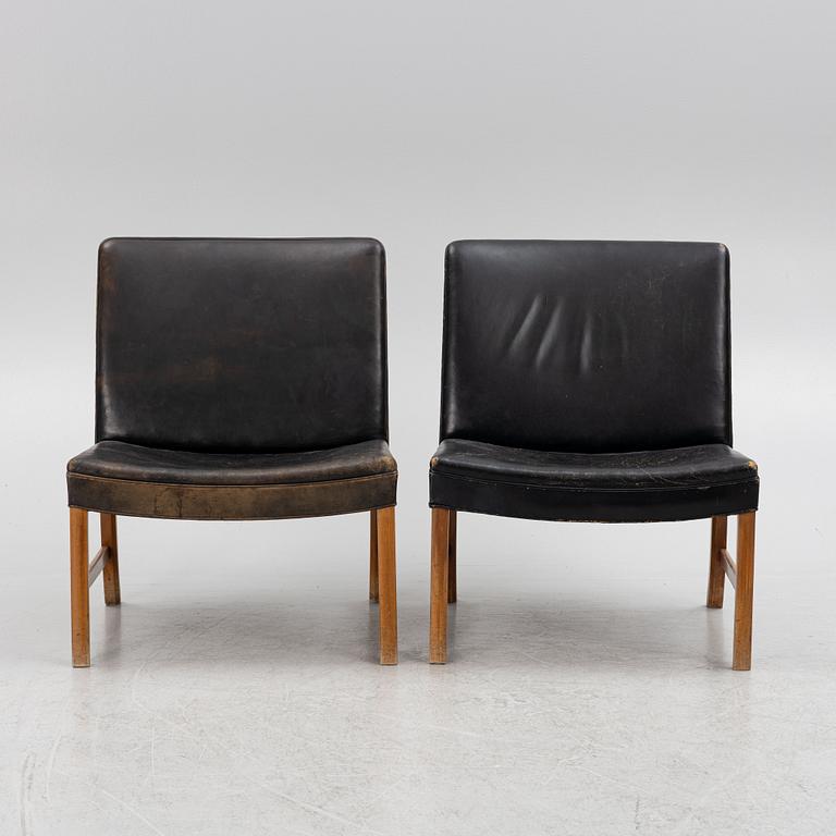 Chairs, a pair, mid-20th century.