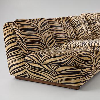 Modulsoffa, 3 delar, "Playboy", Dux, 1970/80-tal.