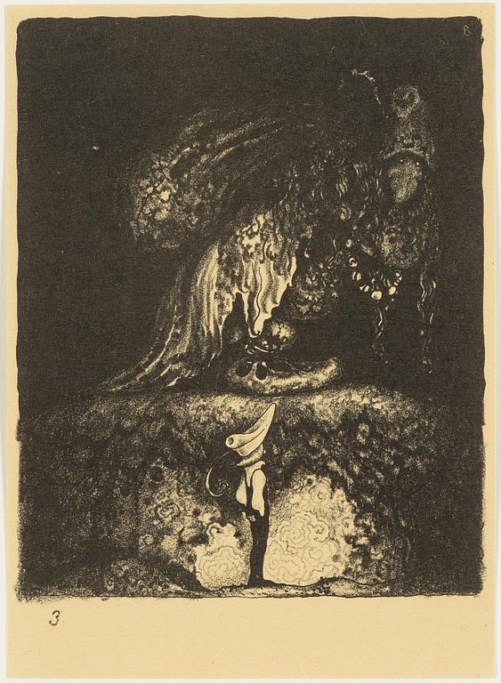 John Bauer, ""God kväll farbror! sa pojken".