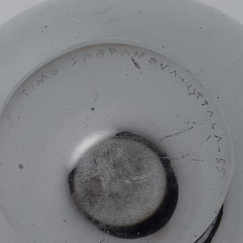 TIMO SARPANEVA, TAIDELASI / MALJAKKO, signeerattu Timo Sarpaneva iittala -55.