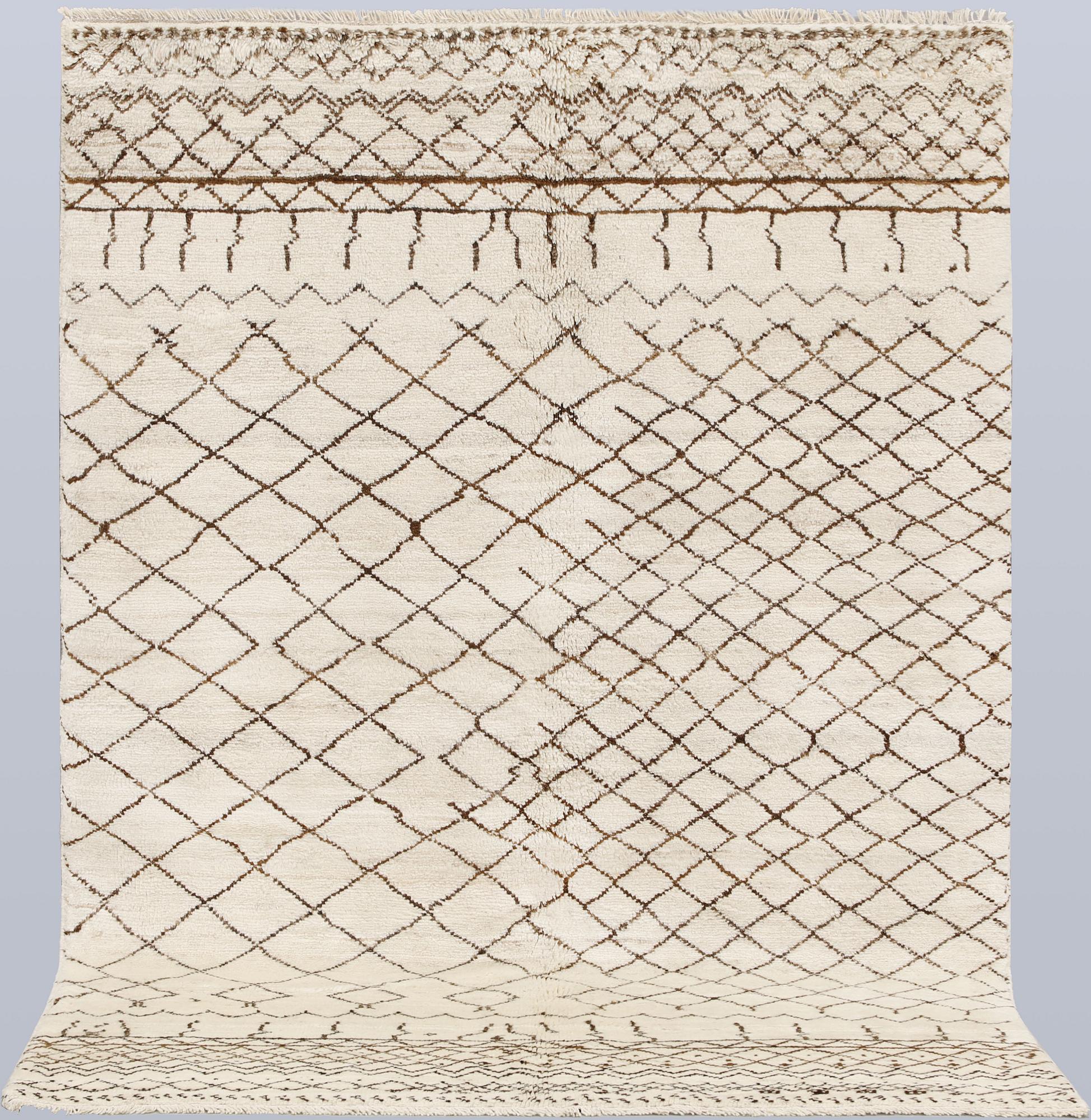 A Moroccan rug, approx. 180 x 123 cm.