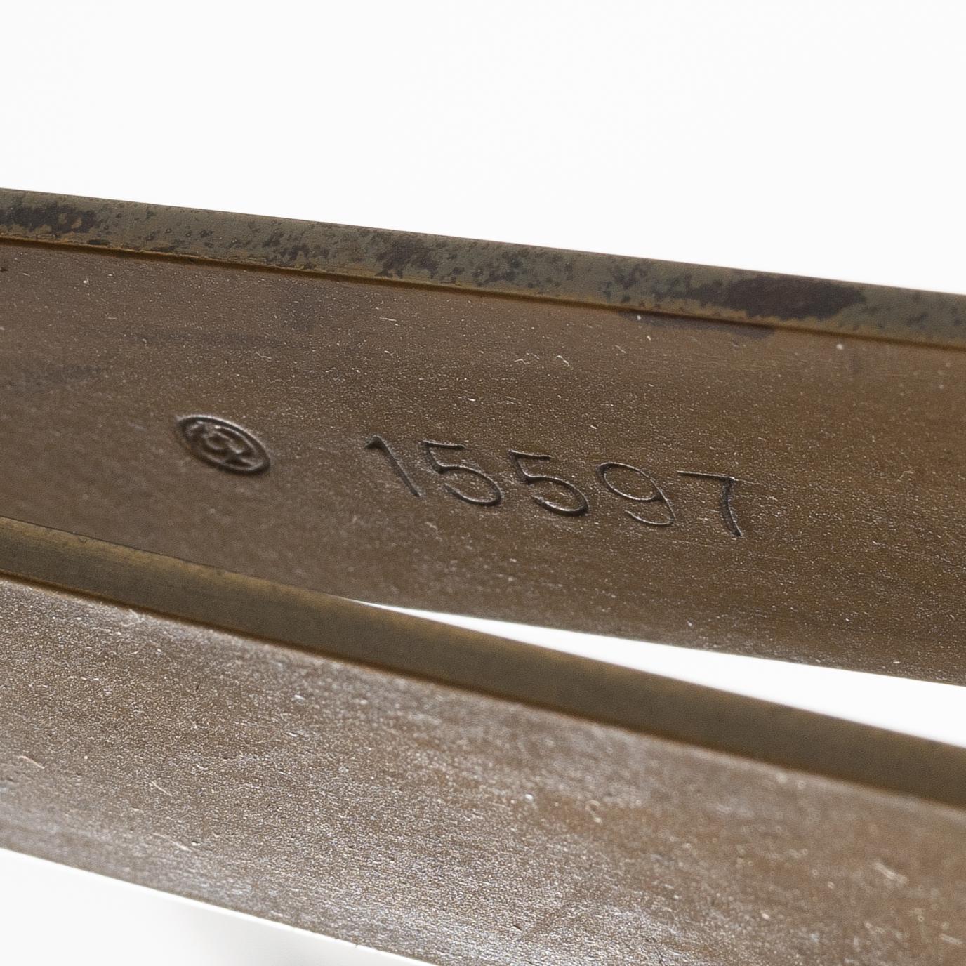 Harald Notini, golvlampa, modell "15597", Arvid Böhlmarks Lampfabrik, Stockholm, 1950-tal.