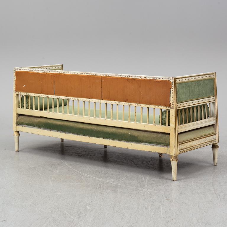 SOFFA, sengustaviansk, 1800-talets början.