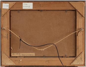 VICTOR QUISTORFF, oil on panel (2), one signed and dated V Quistorff 1940.