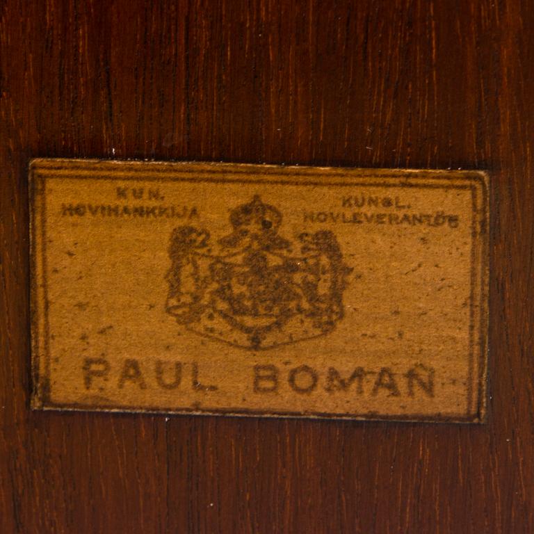 PAUL BOMANIN TEKEMÄ SENKKI, 1920-30-luku.