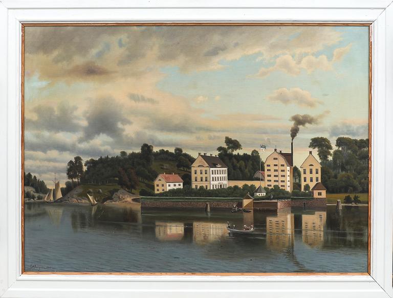 Carl August Fahlgren, "Hornsbergs sockerfabrik, Stockholm".