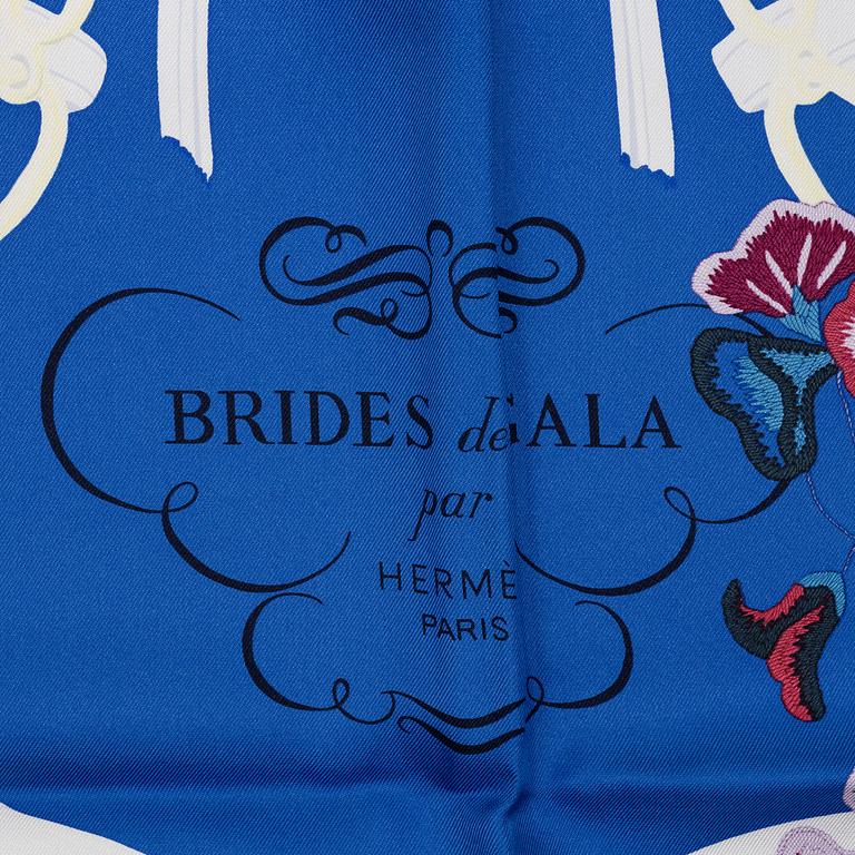 Hermès, scarf, "Brides Fleuries".
