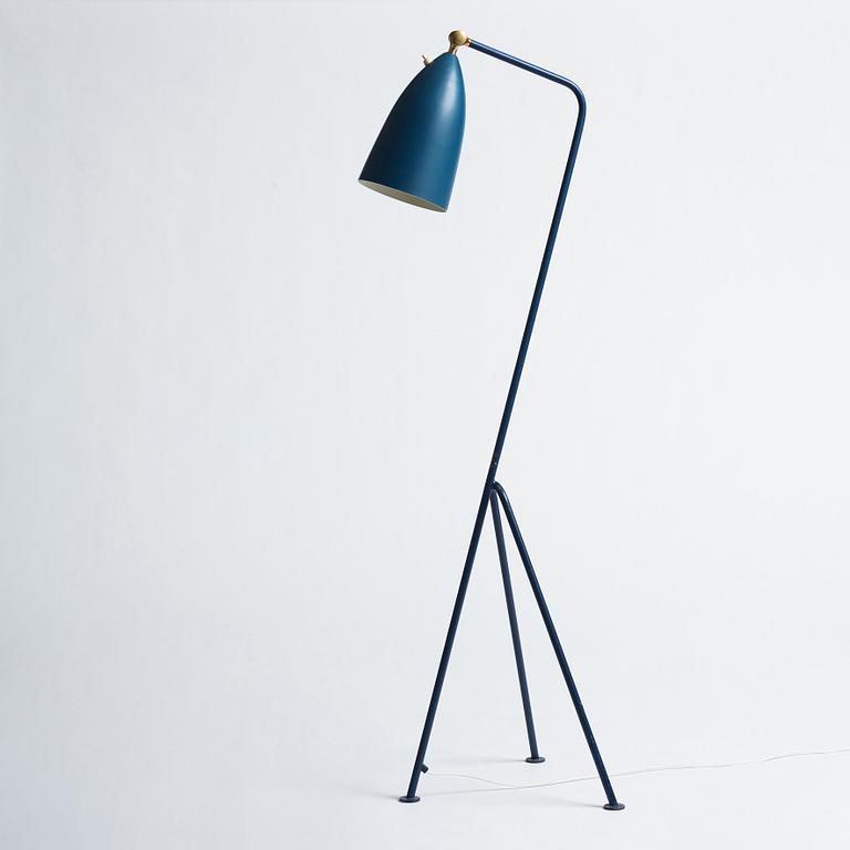 Greta Magnusson Grossman, golvlampa G-33 (Grasshopper), Bergboms Malmö 1950-tal.