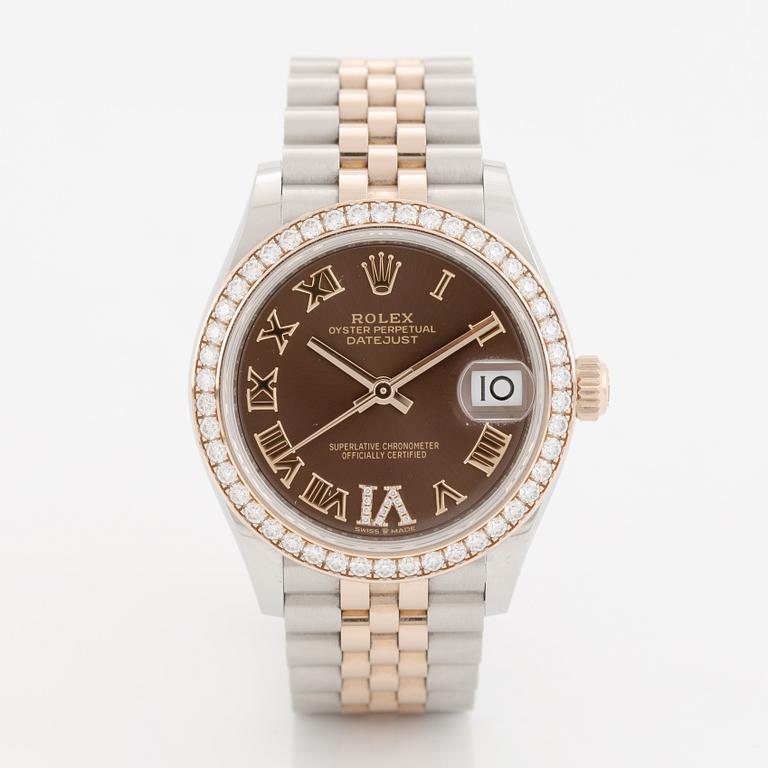 Rolex, Oyster Perpetual, Datejust 31, wristwatch, 31 mm.