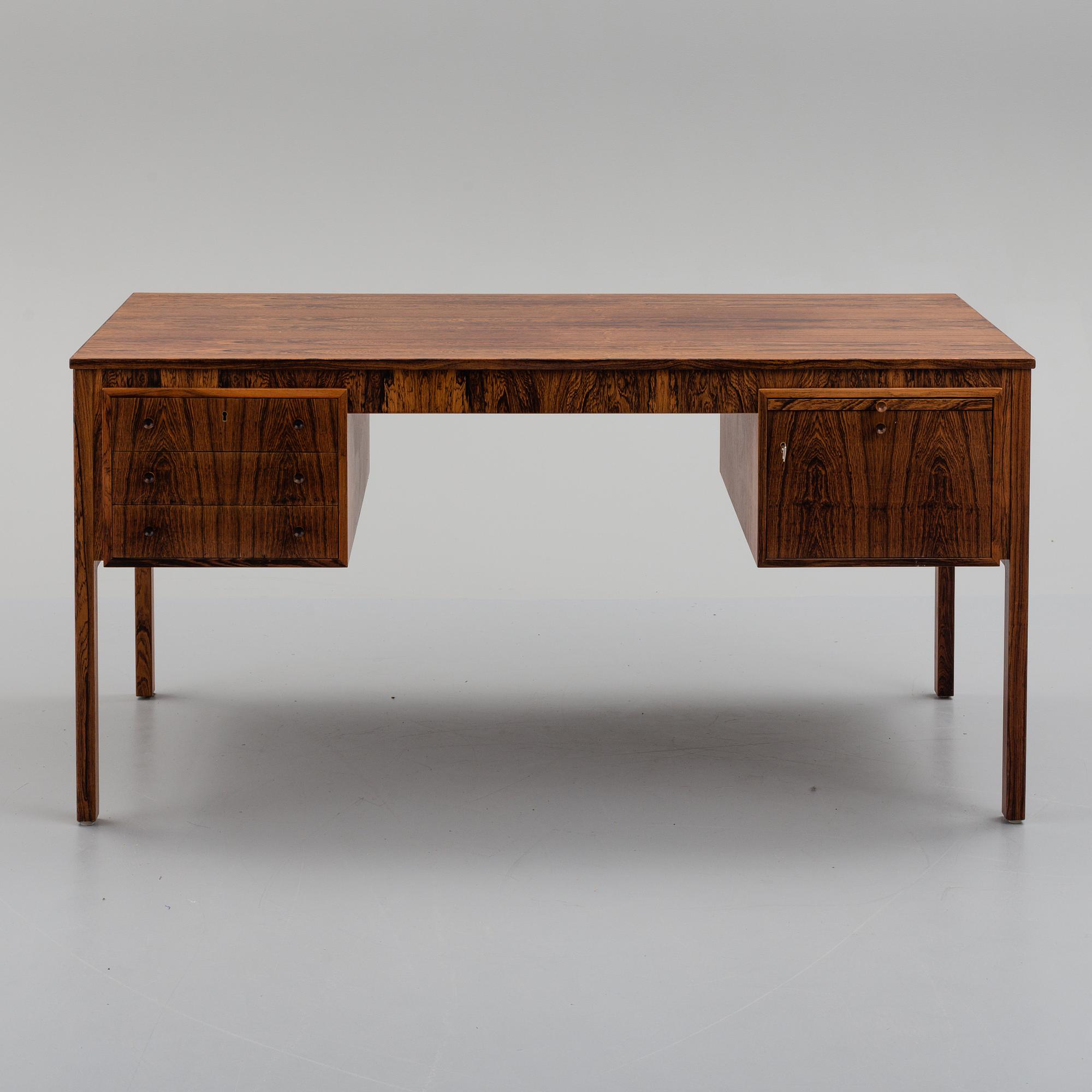 A 1950s/1960s writing desk by Erik Wörtz.