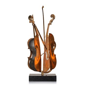 688. Arman (Armand Pierre Fernandez), "Sliced violin".