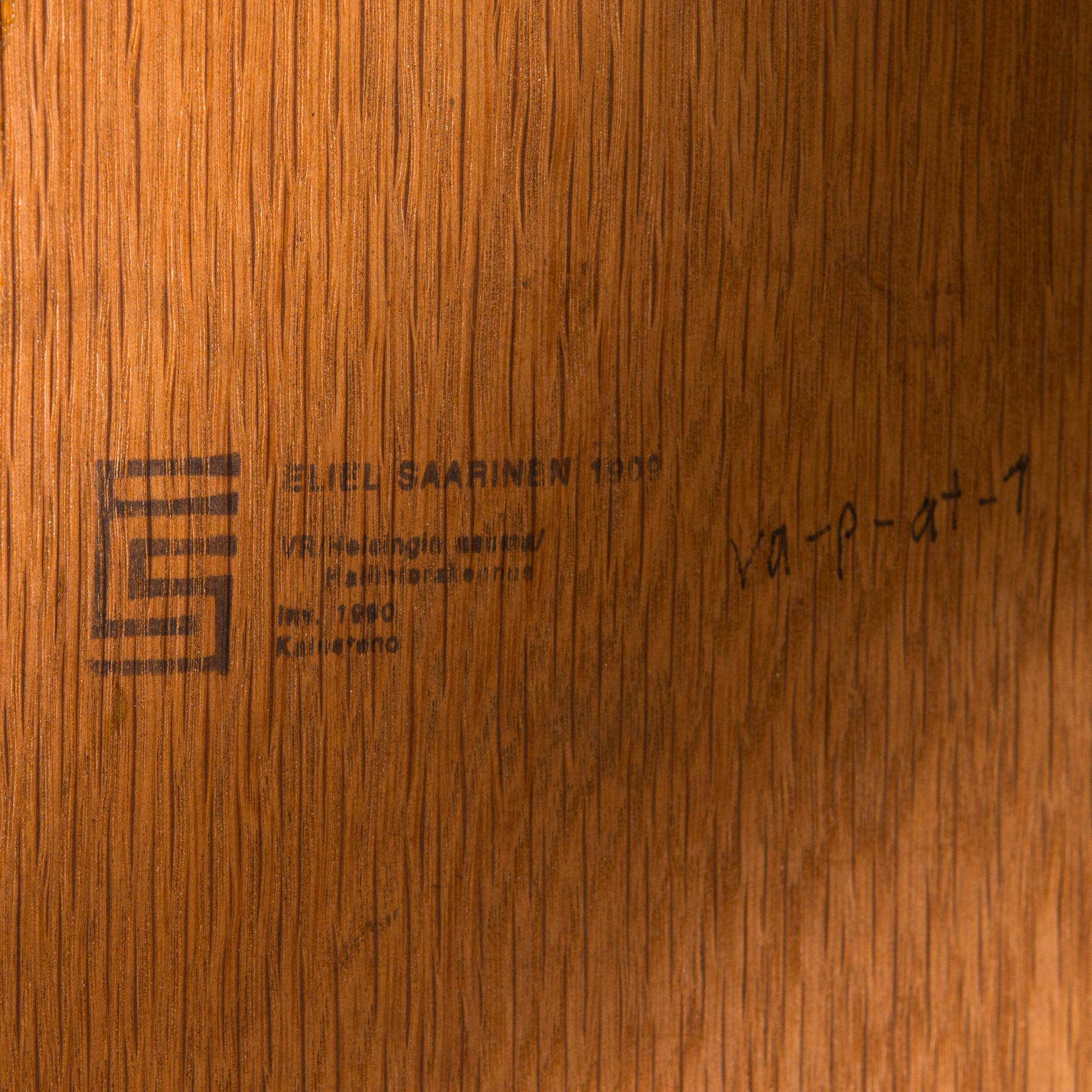 Eliel Saarinen, bord, för Finska Statsjärnvägarna, 1900-talets början.
